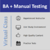 BA + Manual Testing: Virtual Live Class